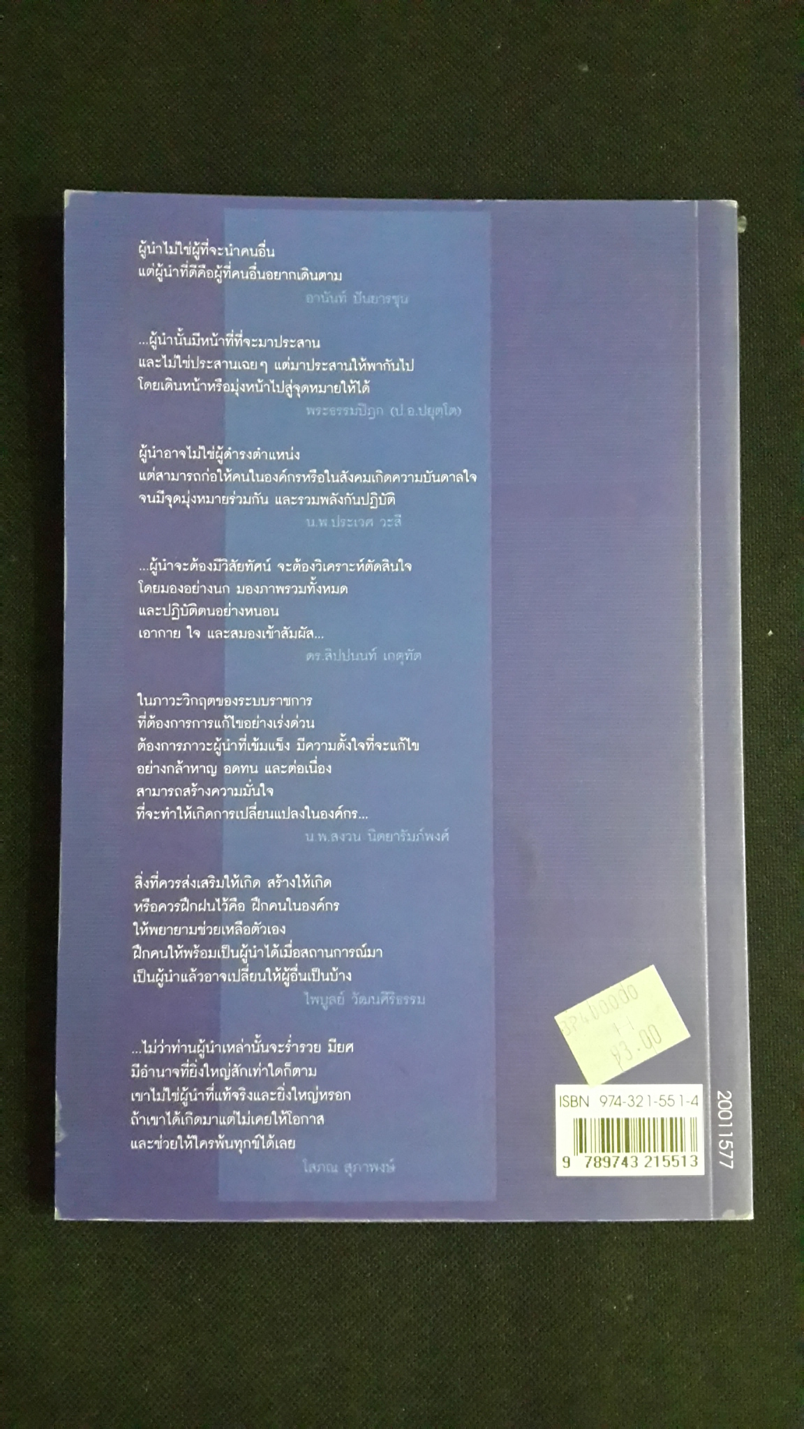 ผู้นำ / น.พ.สงวน นิตยารัมภ์พงศ์