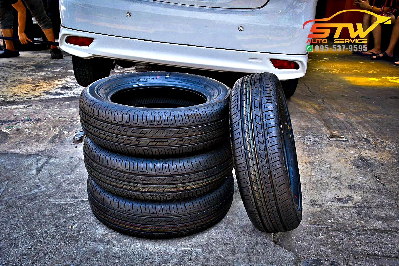 ยางป้ายแดง BRIDGESTONE ECOPIA EP150 ขนาดยาง 185/65R15 (ปี19)