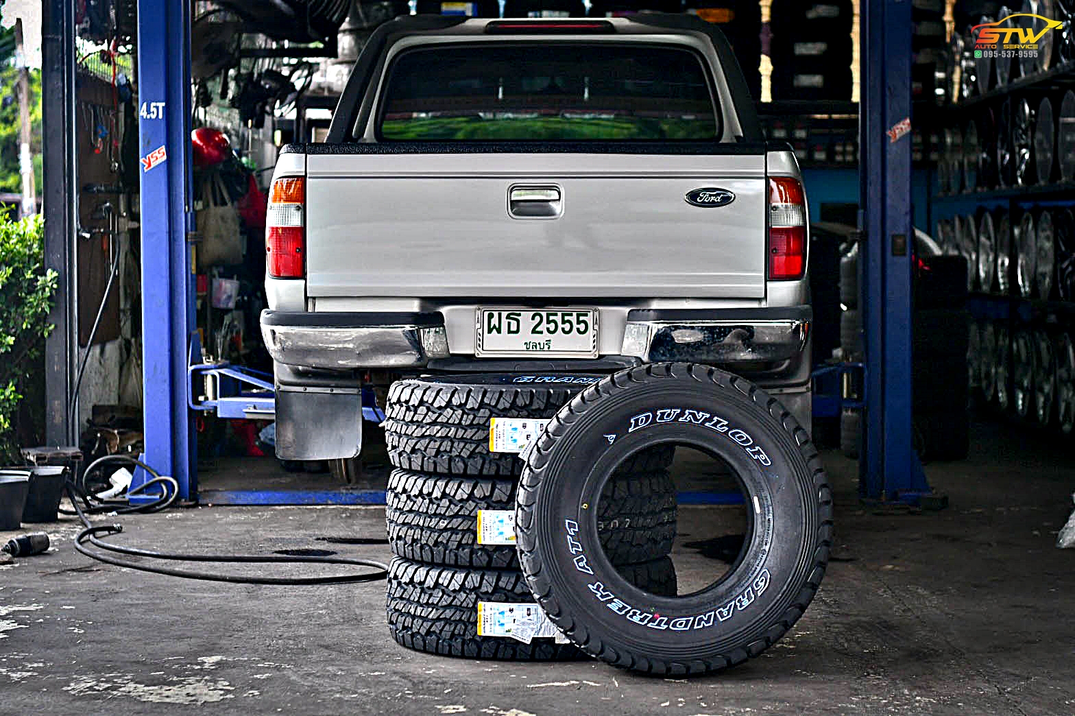 ยางใหม่ DUNLOP GRANDTREK AT1 31X10.5R15 109Q