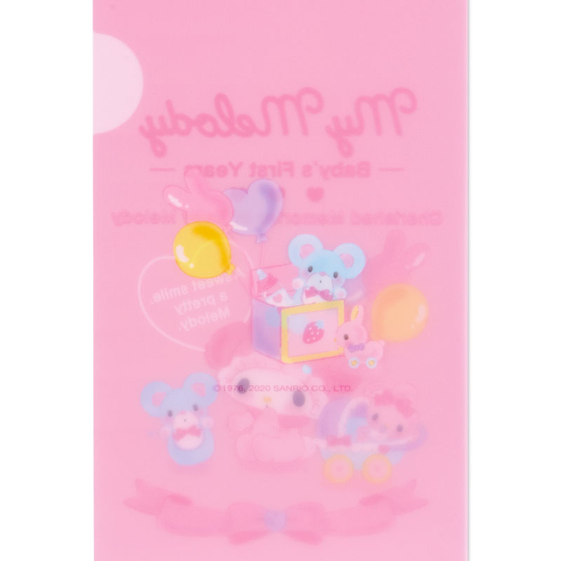 Set แฟ้มลาย My Melody & Kuromi Baby Series มี 3 แฟ้มในเซ็ต ขนาด A4 และแบบซอง Ticket Holder 2 อัน
