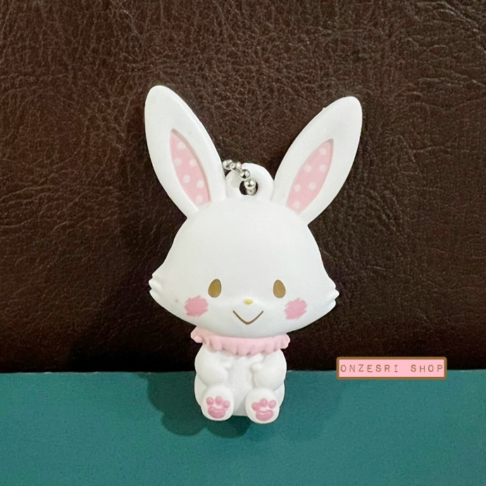 พวงกุญแจ Sanrio Characters Petanko Mascot Team White แบบ Wish Me Mell ขนาด 5.5 x 3.5 ซม.