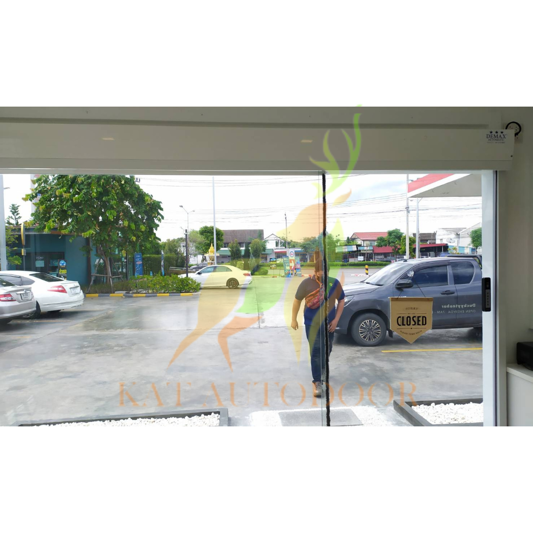 ชุดขับเคลื่อนประตูอัตโนมัติ DEMAX CX-100 บานเดี่ยวเปลือย