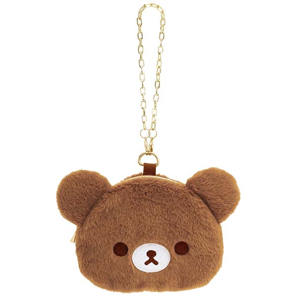 ที่ห้อยกระเป๋า Chairoikoguma Aokogu no Otomari Coin Case มีช่องซิปใส่ของเล็กน้อย ห้อยกระเป๋าได้ แบบ Chairoikoguma ขนาด 10 x 13.5 x 1 ซม.