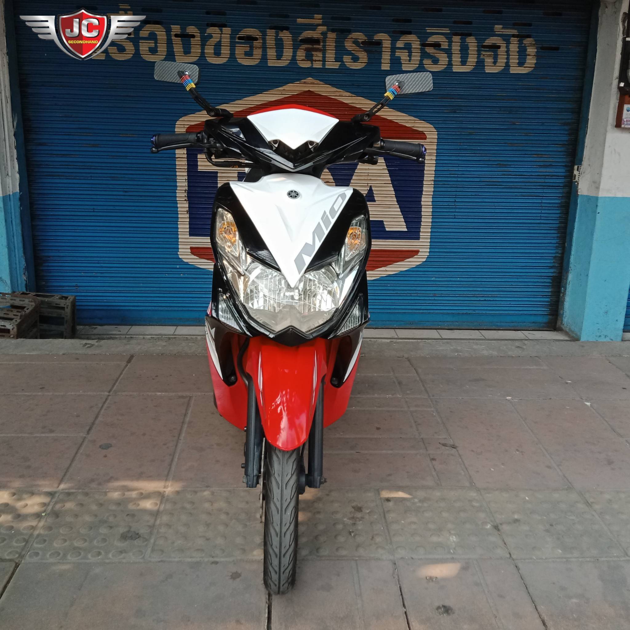 "รถสภาพพร้อมใช้มือเดียว"มาใหม่นำเสนออีกแล้วจร้า YAMAHA MIO125RRจดทะเบียนปี57 เครื่องดีเดิมๆ สตาร์ทติดง่ายๆเลย ขี่ดีศูนย์ได้