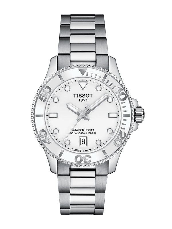 TISSOT SEASTAR 1000 QUARTZ (36mm) รุ่น T120.210.11.011.00 แถมสาย 1 เส้น (ประกันศูนย์ไทย)