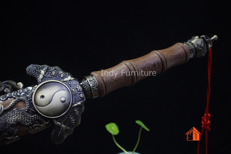 กระบี่ยาว รุ่น Dragon Yin Yang Jian ปลอกไม้