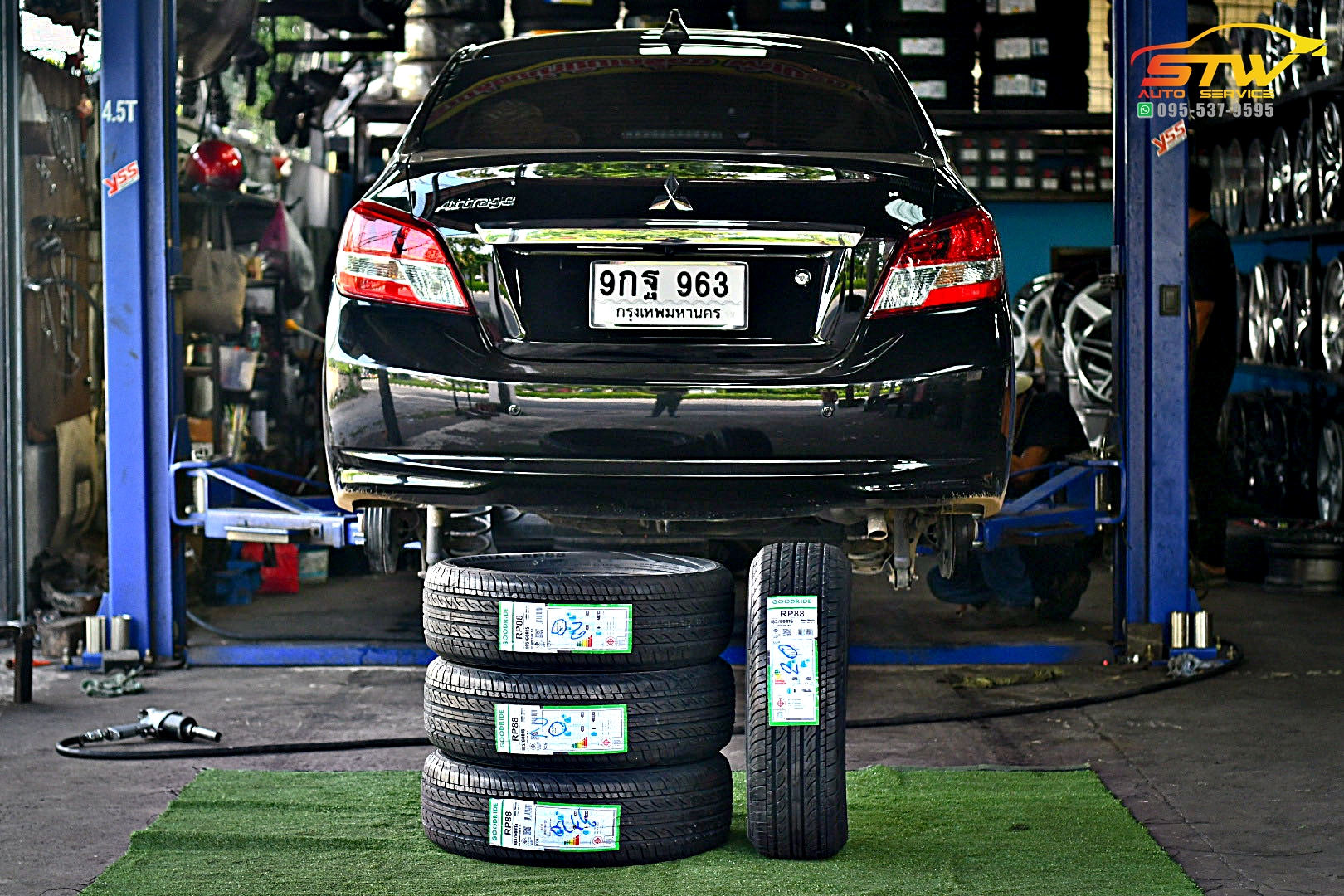 ยางใหม่ GOODRIDE RP88 185/60R15