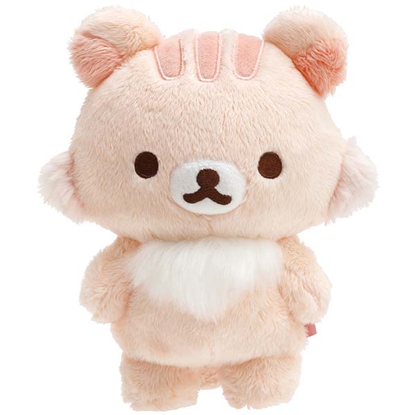 ตุ๊กตา Rilakkuma Posing แบบกระรอกซากุระ เพื่อนโคกุมะ ขนาด 17 x 11 x 14 ซม. สามารถดัดแขนขา จัดท่าได้