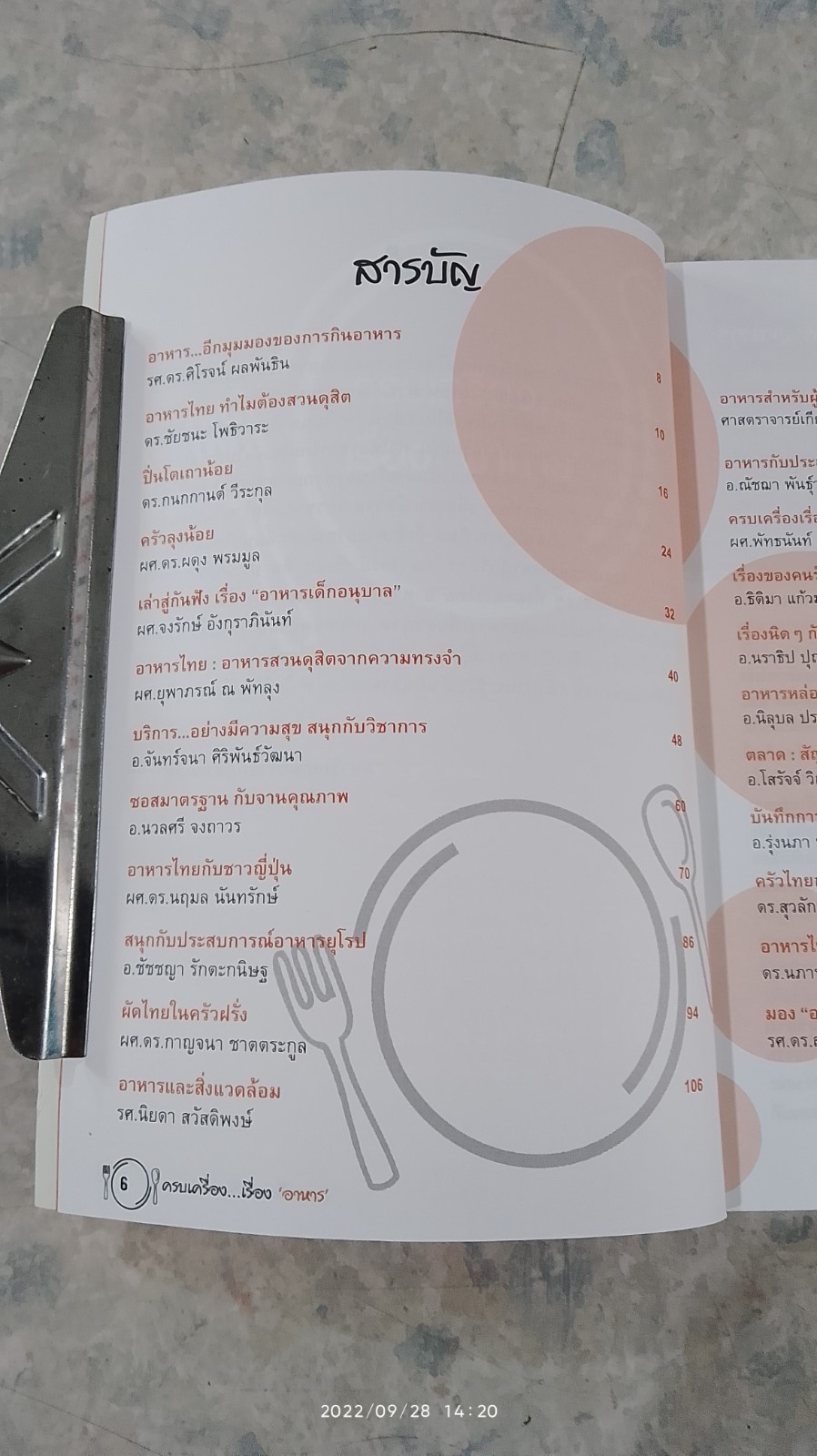 ครบเครื่อง...เรื่อง "อาหาร" / รศ.ดร.ศิโรจน์ ผลพันธิน