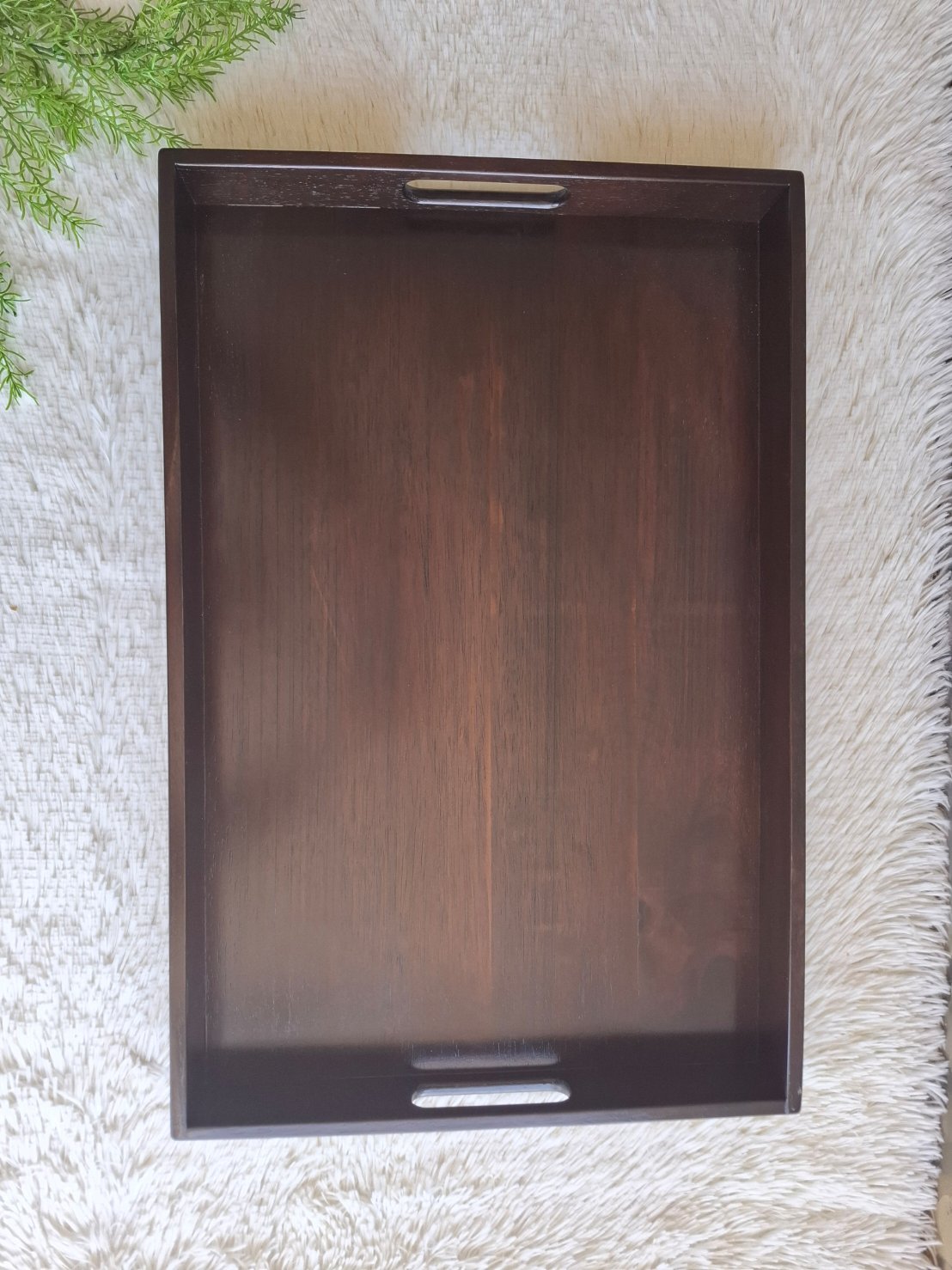 ถาดไม้ยางพารา