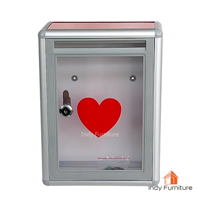 กล่องอเนกประสงค์ รุ่น My love ขนาด กว้าง 21.5 x สูง 28.5 x ลึก 10.5ซม.