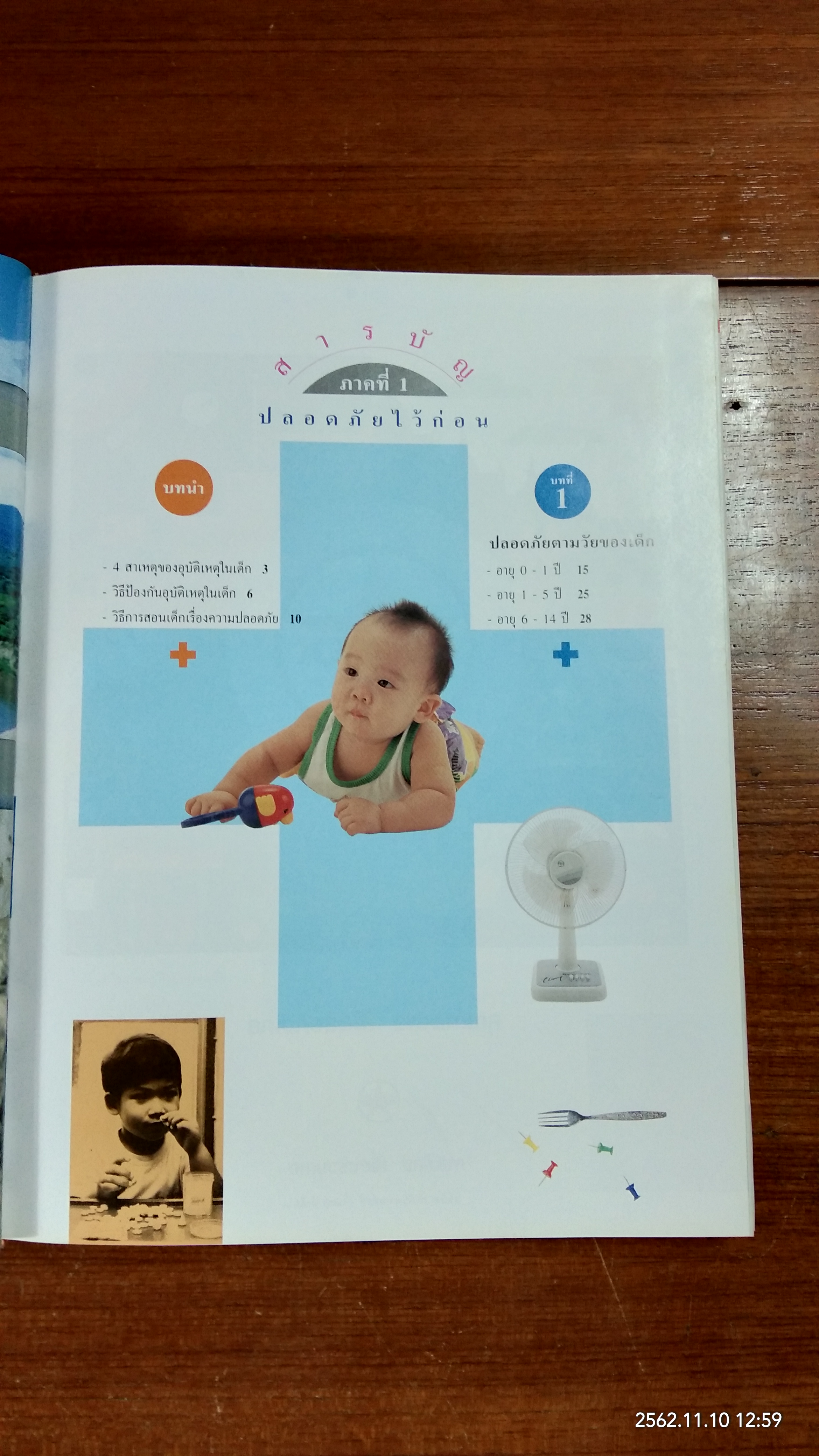 คู่มือ ป้องกันอุบัติภัย ให้ลูกรัก / รักลูก