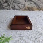 ถาดไม้ใส่นามบัตร