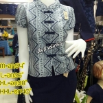เสื้อหม้อห้อมพิมพ์ลายหญิง
