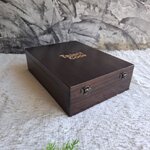 กล่องไม้สนแบบฝาล็อค