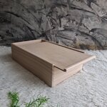 กล่องไม้สนแบบฝาสไลด์