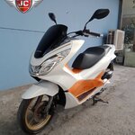 สีขาวส้ม นะจ๊ะ ใครหาอยู่บ้างมั้ยจ๊ะ HONDA PCX150 ปี60 เครื่องเดิม ชุดสีแท้