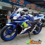 "รถบ้านมือเดียวมาใหม่" YZF R-15 ลายพิเศษ MOVISTAR จดปี 2016 สภาพเป๊ะมาก เครื่องเดิมไม่แกะ