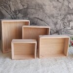 ถาดไม้สน