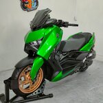 💸 เขียวเหนี่ยวทรัพย์ 💸 All New XMAX300 จดปลายปี2023 ไมล์แท้ 1️⃣พันโล "จัดทรงพร้อมร่อน