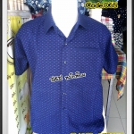 เสื้อหม้อห้อม ซาฟารีชาย 3กระเป๋า