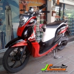 "รถดีฉายแววเด่น" มาอีกคันแล้วค่ะ YAMAHA FINO ลายPSแท้ จดทะเบียนปลายปี 55 สภาพสวยเดิมทั้งคัน เครื่องเป๊ะ"ไม่เคยแกะ" คาร์บูเดิมสตาร์ทติดง่าย ขี่ดีศูนย์ตรง เฟืองไม่หอน-ครัชไม่สั่น