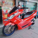 coolสุดติ่งจริงคันนี้cool HONDA PCX150 โฉม LED จดทะเบียนปี 57 สภาพโดนใจวัยรุ่น เครื่องเดิม แอบแต่งหล่อๆ วิ่งฉิวๆ ชุดสีแท้ใหม่ๆเงาแว๊บทั้งคัน