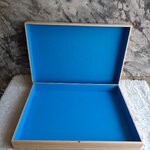 กล่องไม้สนฝาครอบ