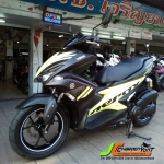 ว้าว ว้าว ว้าว รถที่ทุกท่านรอคอยมาแล้วจ้า "รถบ้านมือเดียว 100% สภาพนางฟ้า" YAMAHA AEROX155 Version R จดทะเบียนปี60 "ไมล์พันโลแท้"