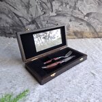 กล่องไม้ใส่มีด,ช้อม