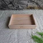 ถาดไม้สนใส่อาหาร