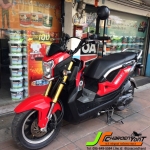 "รถบ้านแท้มือเดียว สาย Automatic" กับ HONDA ZOOMER-X ไมล์ Digital จดทะเบียนปลายปี58