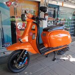 1 เดียวในพระประแดง SCOMADI รุ่น TL125 สีส้ม Lamborghini จดทะเบียนกลางปี 60 แต่งสวยทั้งค้น รถสวยพร้อมขี่หล่อ ไมล์แท้13,xxxโล เครื่องดีเดิมชุดสีสวยแท้ทั้งคัน