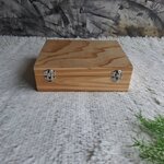 กล่องไม้สนฝาล็อค