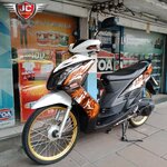 "เข้าใหม่จ้า.. YAMAHA MIO2ตา จดทะเบียนกลางปี53 เครื่องลูกในไซส์ คาร์บูแดช สตาร์ทติดง่าย ขี่ดี ชุดสีแท้ทั้งคัน มีรอยบ้างตามการใช้งาน