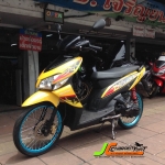 สีสันสดใส พร้อมใช้กับ HONDA CLICK110 รถปลายปี50 รถสวยสีสดศูนย์ตรงเครื่องดี เงียบๆแน่นๆ