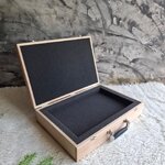 กระเป๋ากล่องไม้