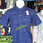 เสื้อหม้อห้อมซาฟารีชาย3กระเป๋า