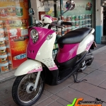 "รับนมเย็นมั๊ยคะ" Yamaha Fino จดทะเบียนปี 53 รถบ้านมือเดียว สภาพเดิมเครื่องเงียบ