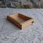 ถาดไม้ใส่นามบัตร