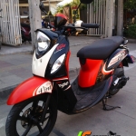 โปรใหม่มาแรง!!! สำหรับคันนี้เลย "ออกผ่อนก็ง่าย จ่ายสดก็คุ้ม" (อยู่ต่างจังหวัดก็ผ่อนได้นะ) เพียงวางเงินดาวน์ "999" บาทเท่านั้น (ไม่รวมประกันรถหาย) มาใหม่สวยจัดเลยครับ Yamaha Fino 115FI (ลายสุดท้าย) จดทะเบียนปลายปี 58 เลยครับ