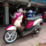 "รถบ้านมือเดียวแท้ๆพร้อมใช้" Yamaha Fino ~ลายดอกไม้~ จดทะเบียนปี53 สภาพเดิมทั้งคัน อุปกรณ์ตรงรุ่น