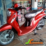 ปัง exclamation ปัง exclamation ปัง exclamation "รถป้ายแดงถูกรางวัลจร้า" YAMAHA FINO125i ลายล่าสุด ร้อนๆ เพิ่งออกจากเตาเมื่อ 08/05/60 ไม่กี่วันนี้เองจร้า ตัวรถไม่มีคำบรรยายคใดๆ เพราะเป็นรถใหม่เป๊ะทุกสัดส่วน