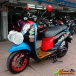 ถูกใจสกิดมา.....สกุปปี้อินดี้ !! HONDA SCOOPY-I ลาย Active Boy จดทะเบียนปลายปี54 รถบ้านมือเดียวแต้ๆ เครื่องเดิมแน่นๆเงียบๆ