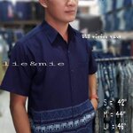 เสื้อหม้อห้อม ซาฟารีชาย3 กระเป๋า