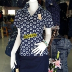 เสื้อหม้อห้อมพิมพ์ลายหญิง