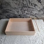 กล่องไม้ฝาสไลด์อะครีลิค