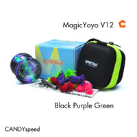 Black Purple Green