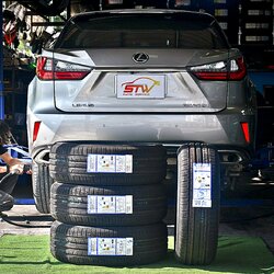 ยาง TOYO PROXES SPORT SUV 235/55R20 102W ติดตั้งใส่ LEXLIS RX200T