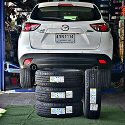 เปลี่ยนยาง MAZDA CX-5 DUNLOP GRANDTREK PT3 *JP 225/55R19 99V